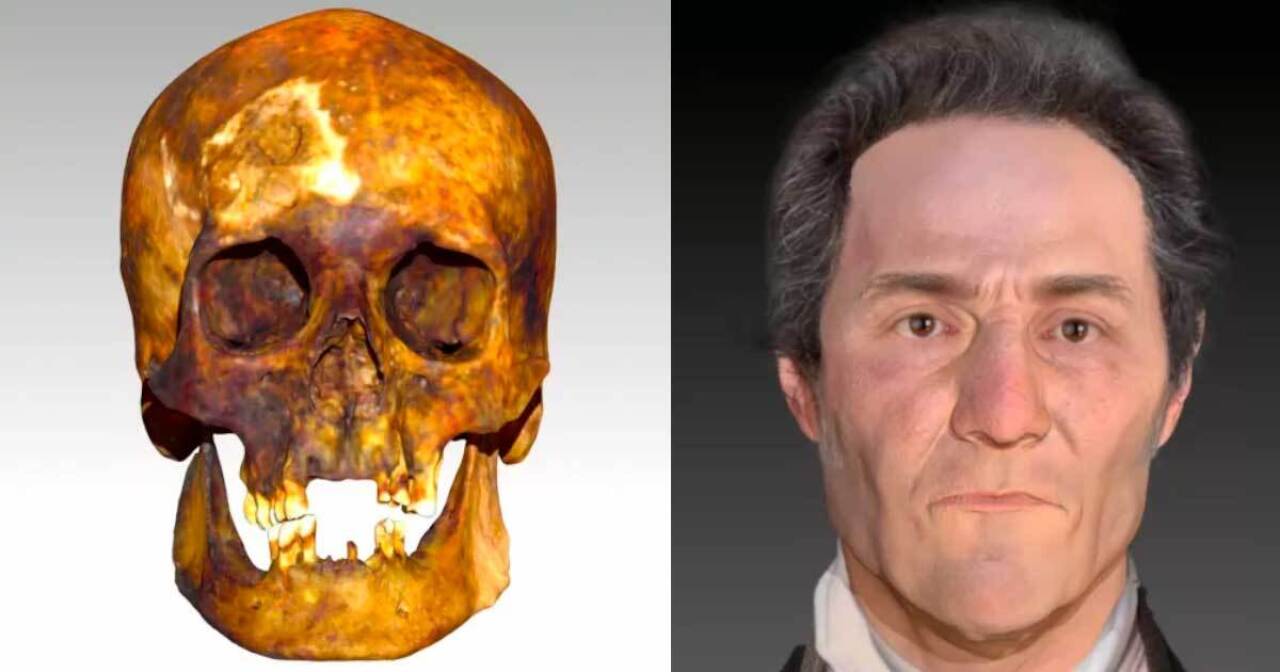 [IMAGE] Face of 19th Century American 'Vampire' Reconstructed