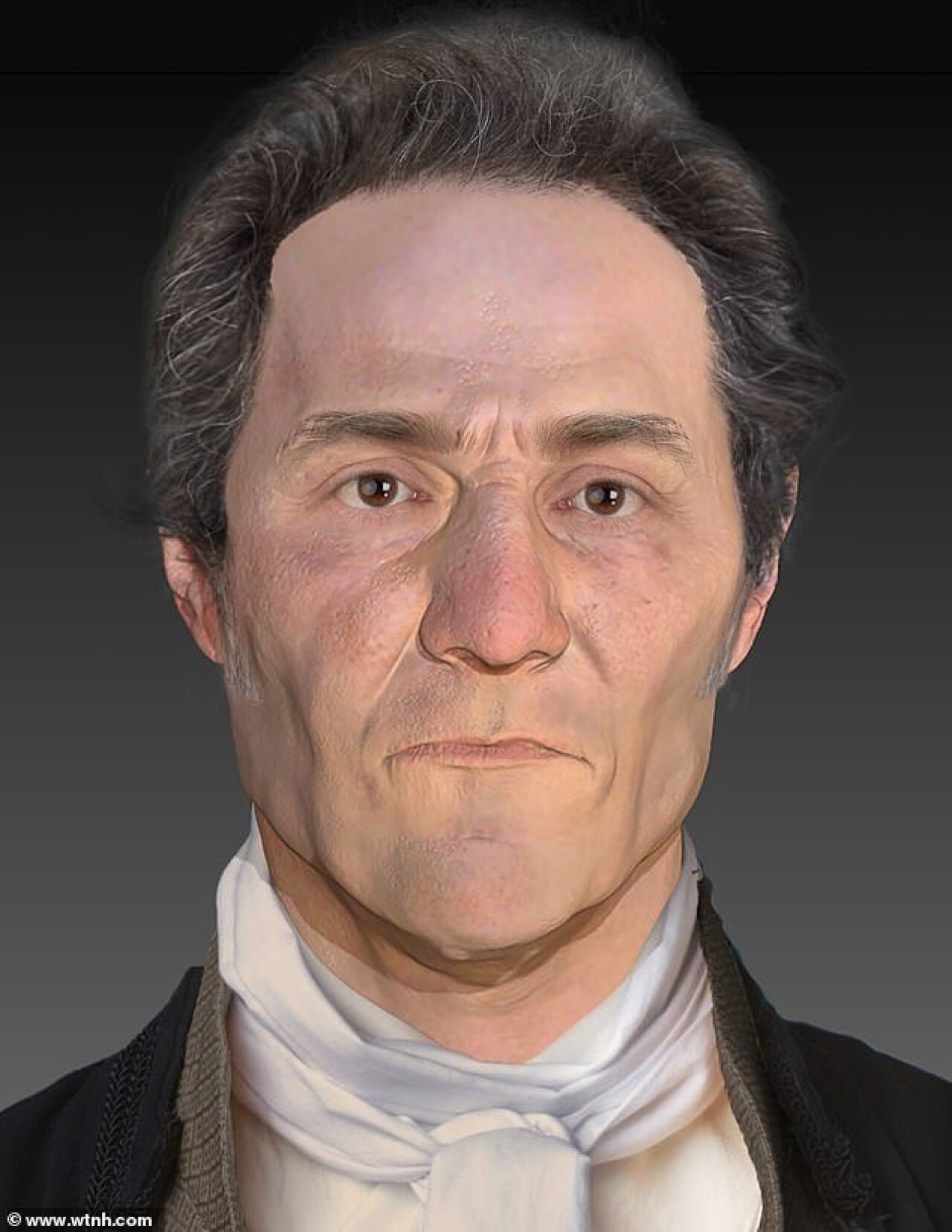 [IMAGE] Face of 18th century Connecticut man who was mistaken for a VAMPIRE