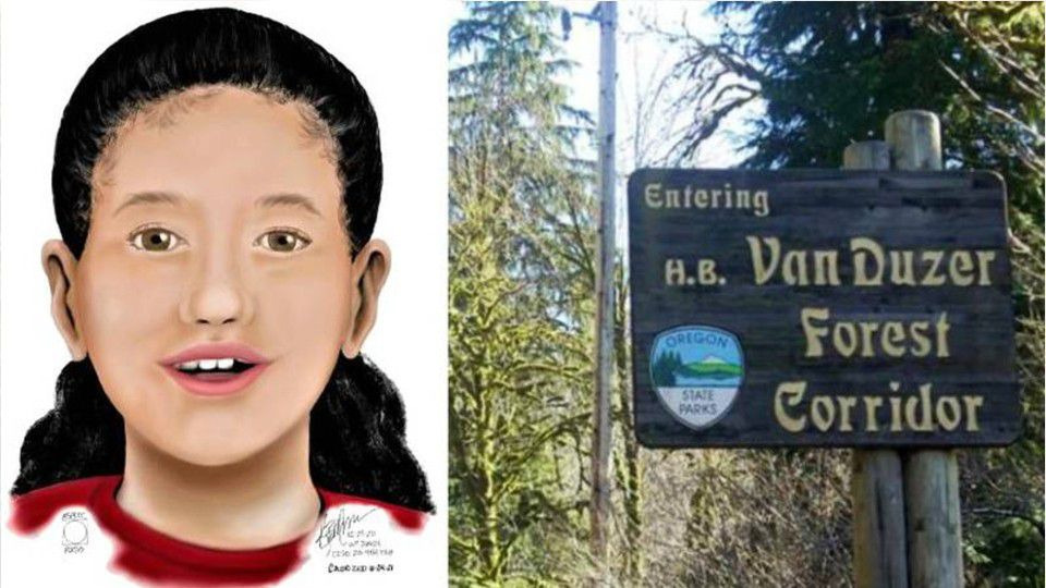 [IMAGE] Oregon authorities using DNA in effort to ID young Jane Doe found stuffed in duffel bag