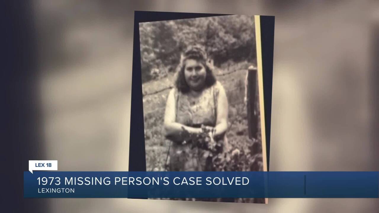 [IMAGE] 45-year missing person's case solved by Lexington Fire chief, family gets closure